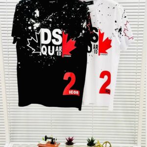 camiseta dsquard2 negro