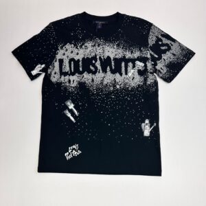 camiseta louis vuitton negro