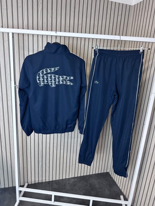 chandal lacoste azul marino