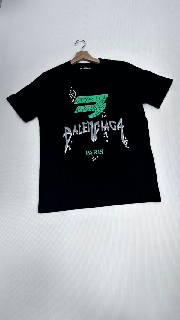 Camiseta Balenciaga Negro - Blanco