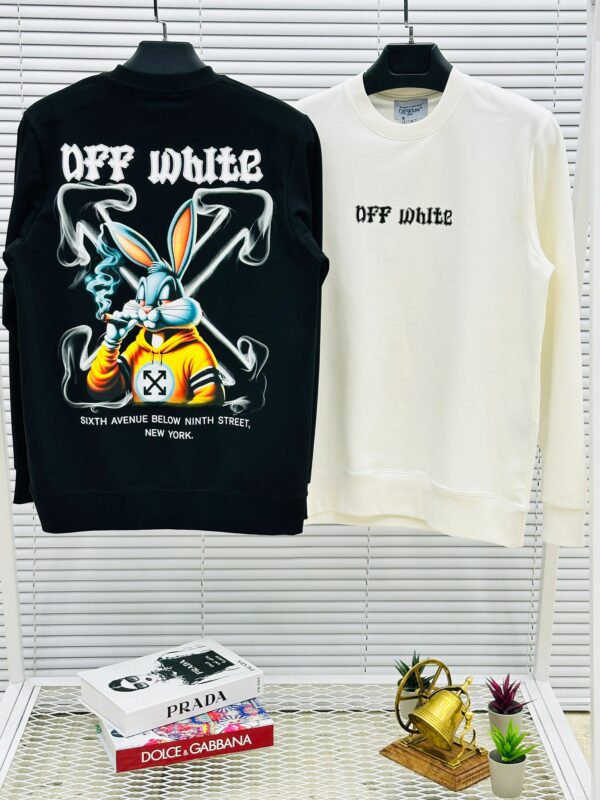 sudadera off-white - Imagen 2