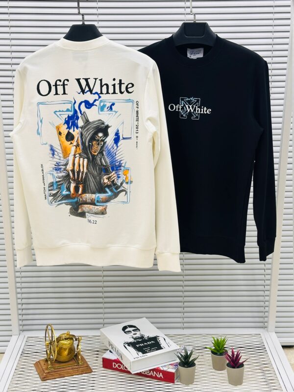 sudadera off-white - Imagen 2